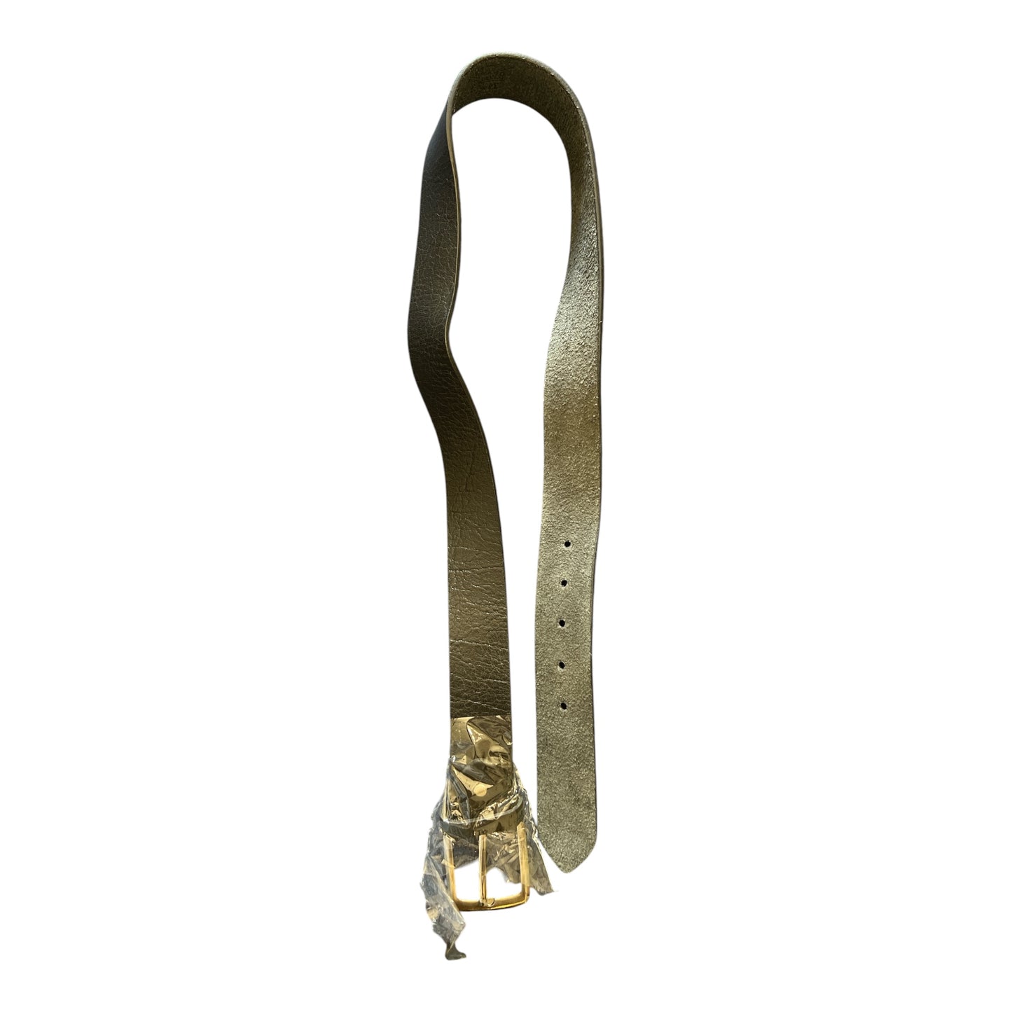 Men's Black Genuine Leather Belt