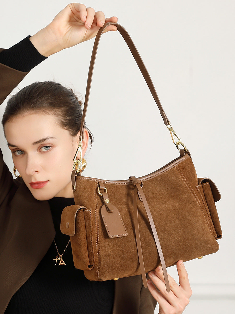Vintage Leather Tote Bag