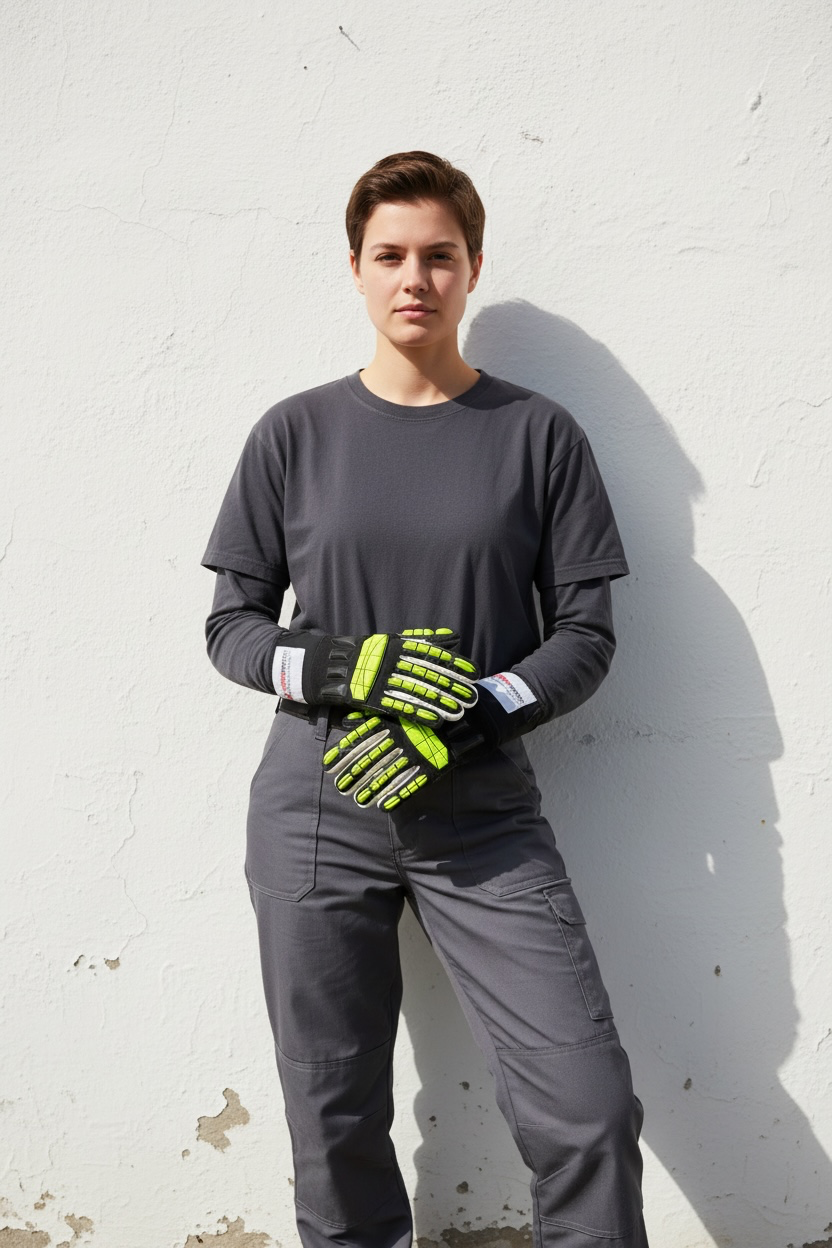 Impact-Resistant Mechanical Safety Work Gloves
