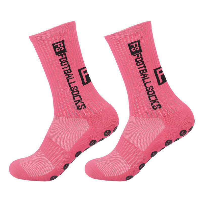 Anti-Slip Sports Socks with Silicone Grips