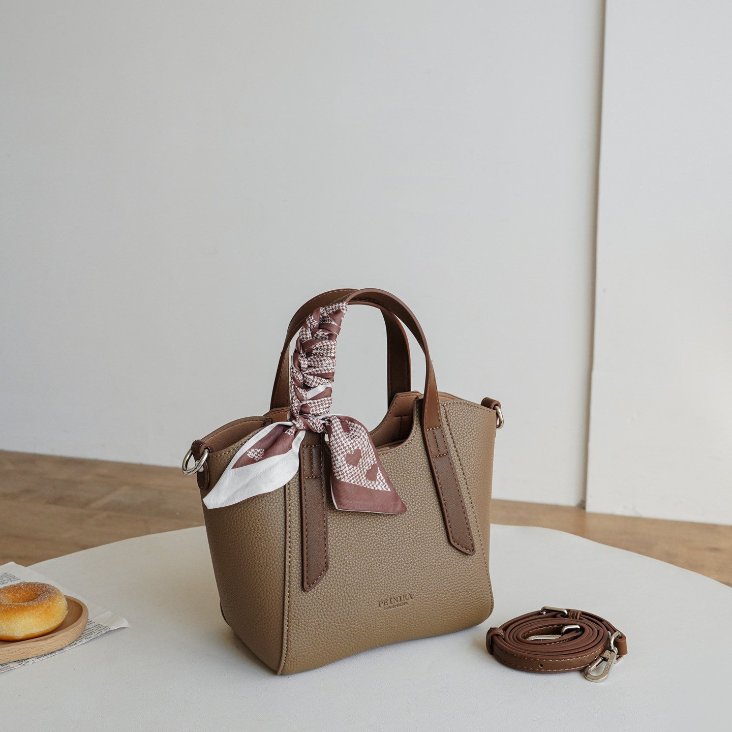 Luxury Women Bucket Bag Shoulder Crossbody Handbag