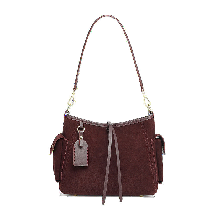 Vintage Leather Tote Bag