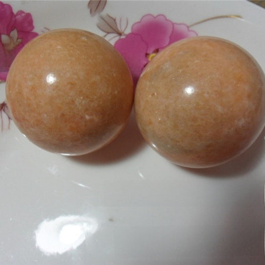 Topaz Natural Elderly Health Ball Massage Handball Jade Ball