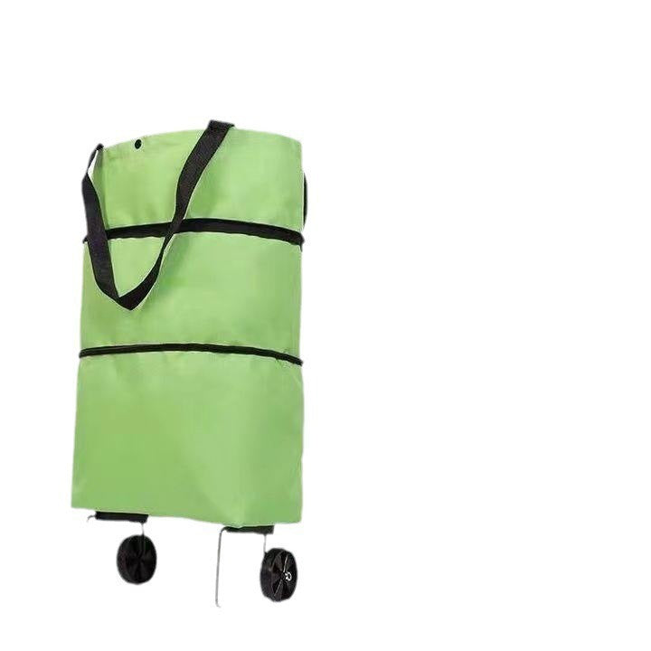 Foldable Wheeled Shopping Trolley Bag
