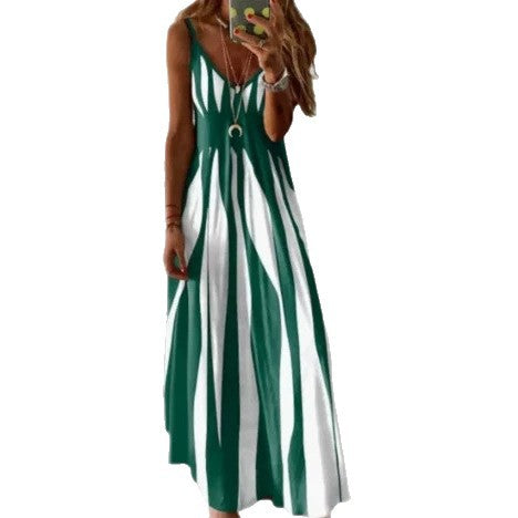 Long Skirt Slip Dress