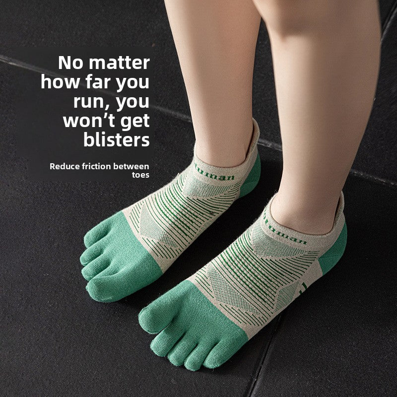 Coolmax Lycra Five-Toe Sports Socks