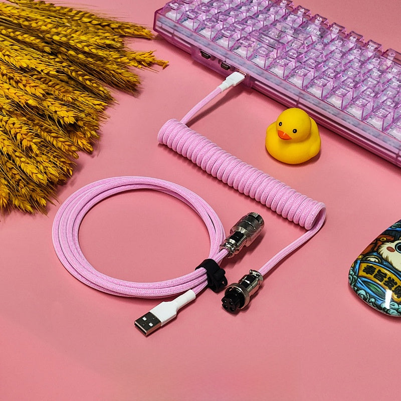 Aviation Plug Mechanical Keyboard Cable