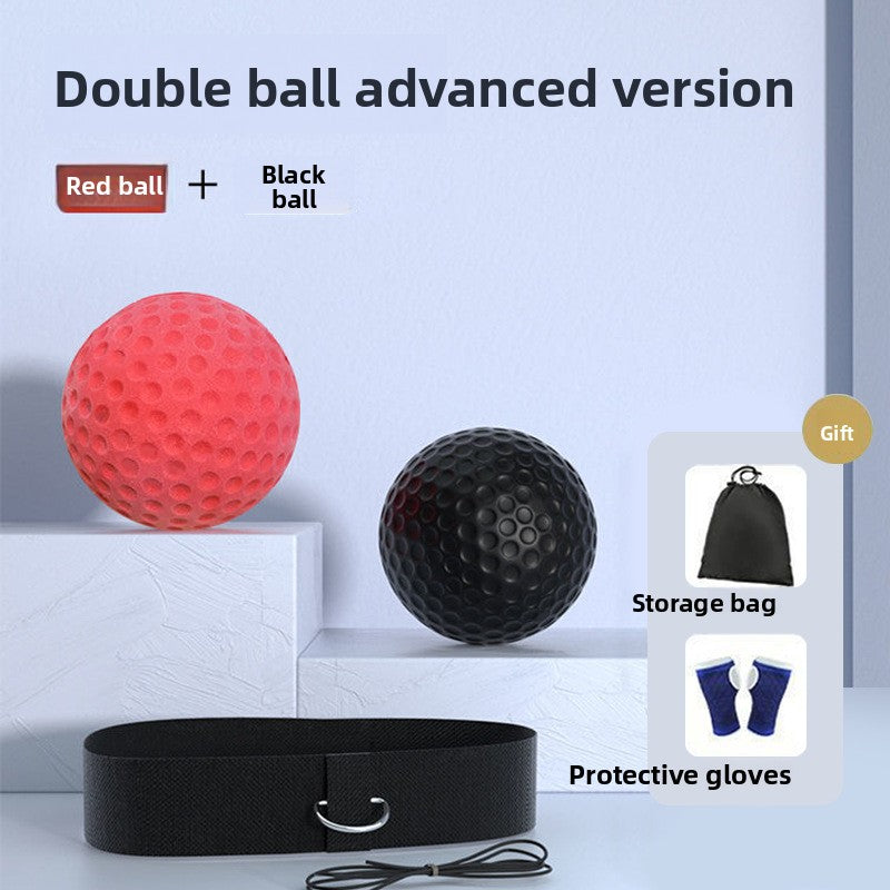 Head-Mounted Boxing Reaction Speed Training Ball