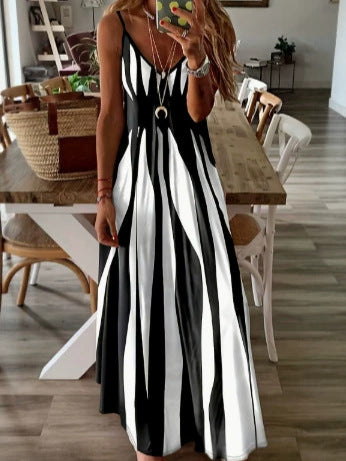 Long Skirt Slip Dress