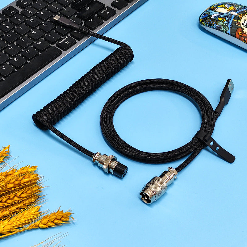 Aviation Plug Mechanical Keyboard Cable
