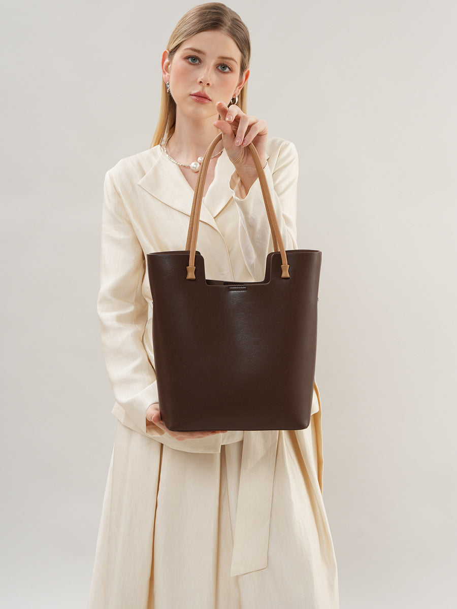 Vintage Genuine Leather Shoulder Bag