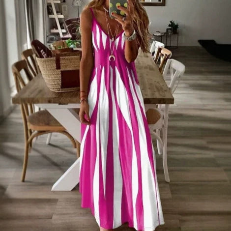 Long Skirt Slip Dress