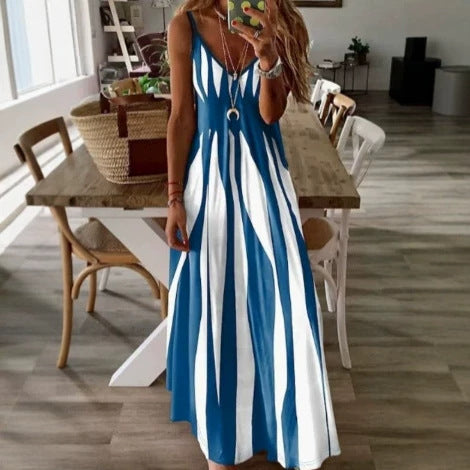 Long Skirt Slip Dress