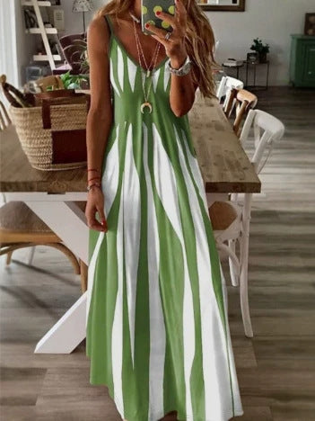 Long Skirt Slip Dress