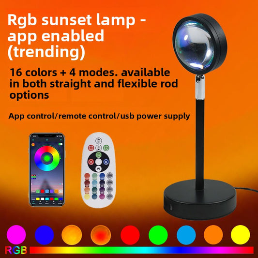 Sunset Lamp RGB Remote Control