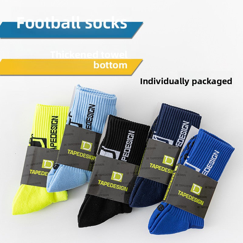Thickened Towel Bottom Anti-Slip Football Socks