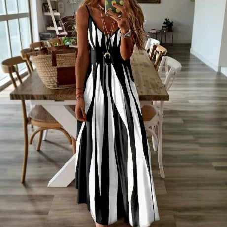 Long Skirt Slip Dress
