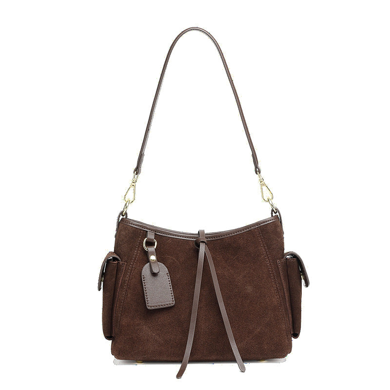 Vintage Leather Tote Bag